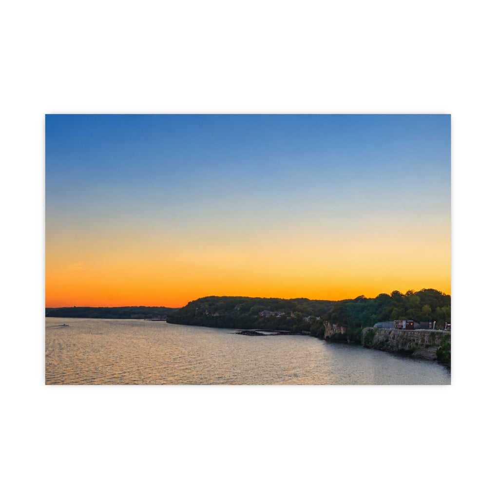 Golden Evening at the Lake