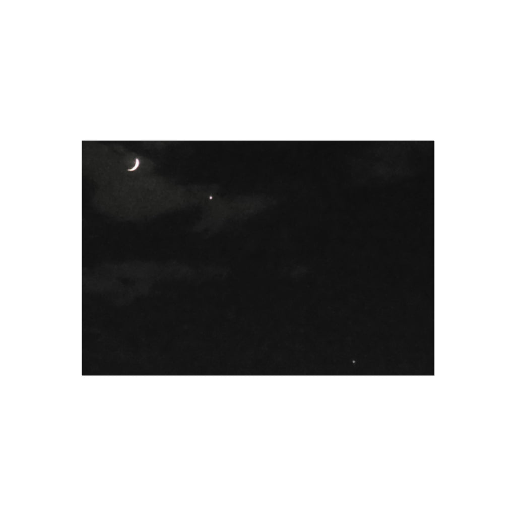 Moon, Venus, and Jupiter