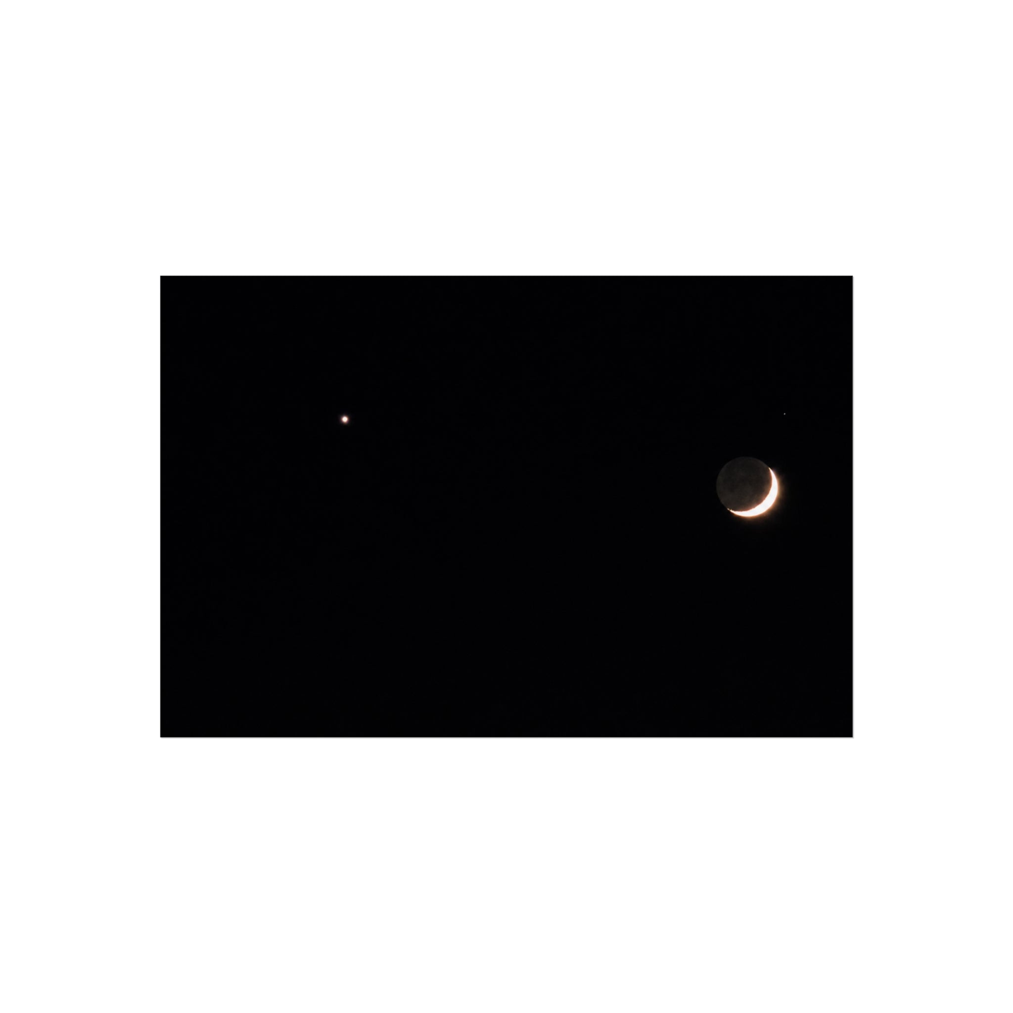 Venus and the Moon 0